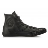 Unisex Sneakers Μαύρα - Converse Chuck Taylor All Star Hi Εικόνα 2