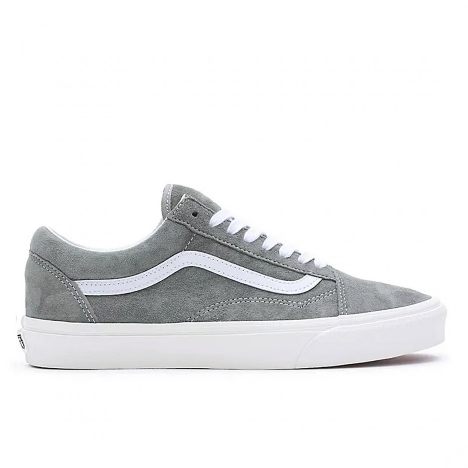 Unisex Sneakers Γκρι - Vans Old Skool Pig Suede