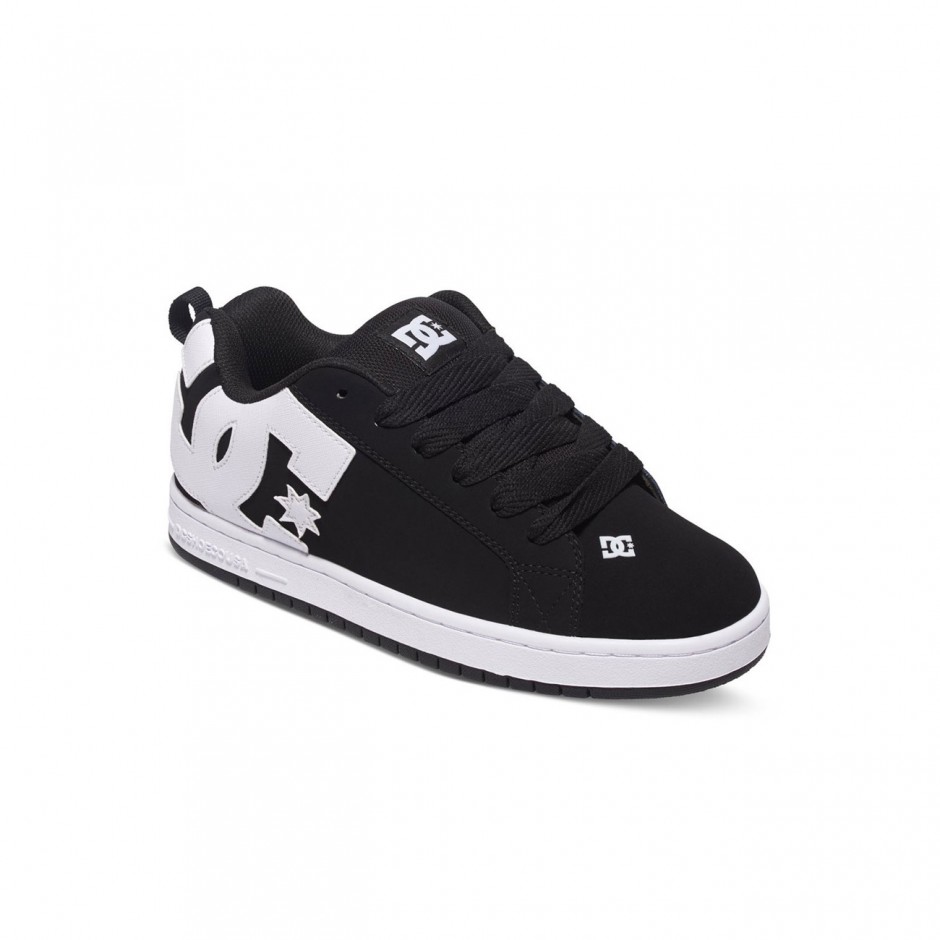 Unisex Sneakers Black - DC Court Graffik