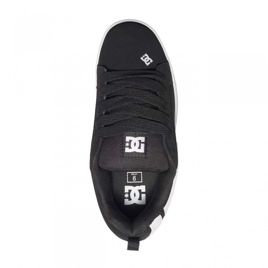 Unisex Sneakers Black - DC Court Graffik