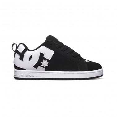 Unisex Sneakers Black - DC Court Graffik