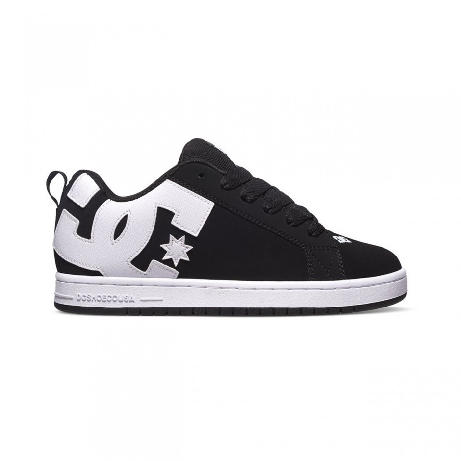 Unisex Sneakers Black - DC Court Graffik