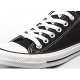 Unisex Sneakers Μαύρα - Converse Chuck Taylor All Star Ox  Εικόνα 2