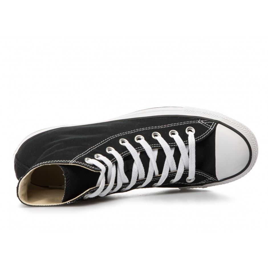 Unisex Sneakers Μαύρα - Converse Chuck Taylor All Star Hi 