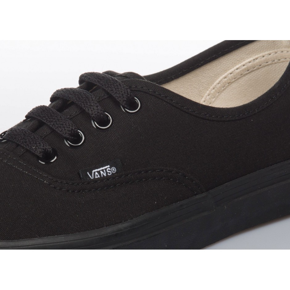 Unisex Sneakers Μαύρα - Vans Authentic