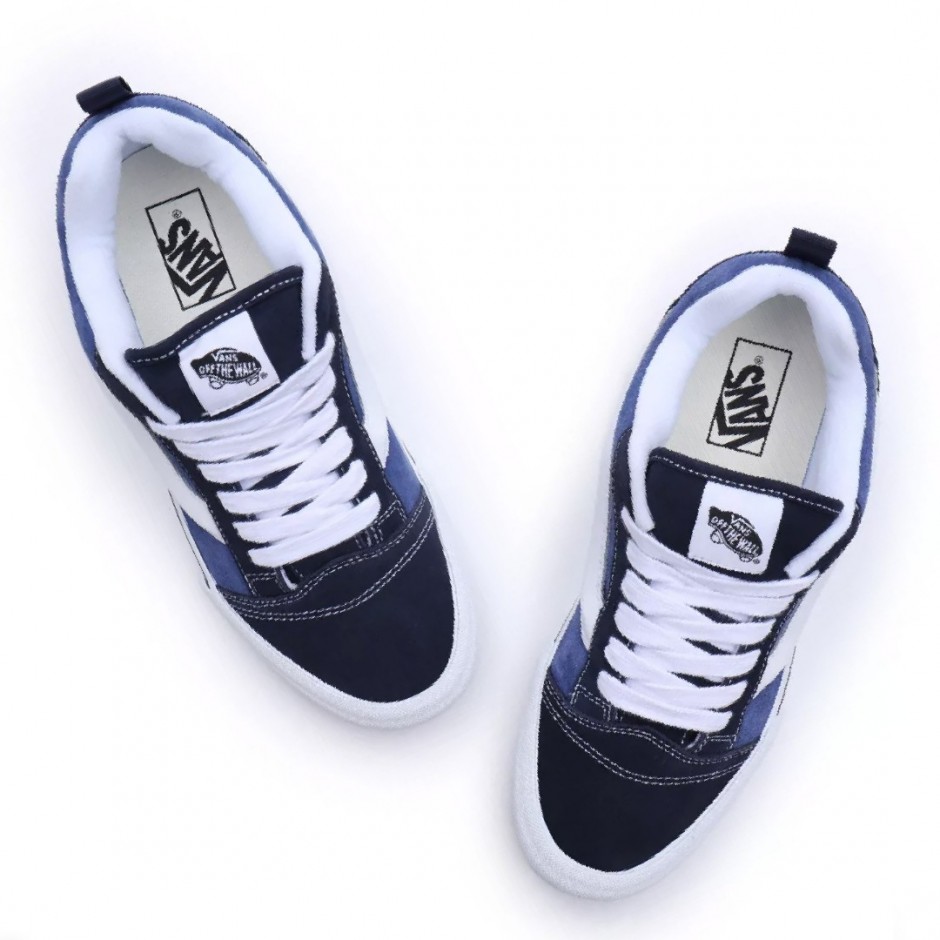Unisex Sneakers Μπλε - Vans Knu Skool