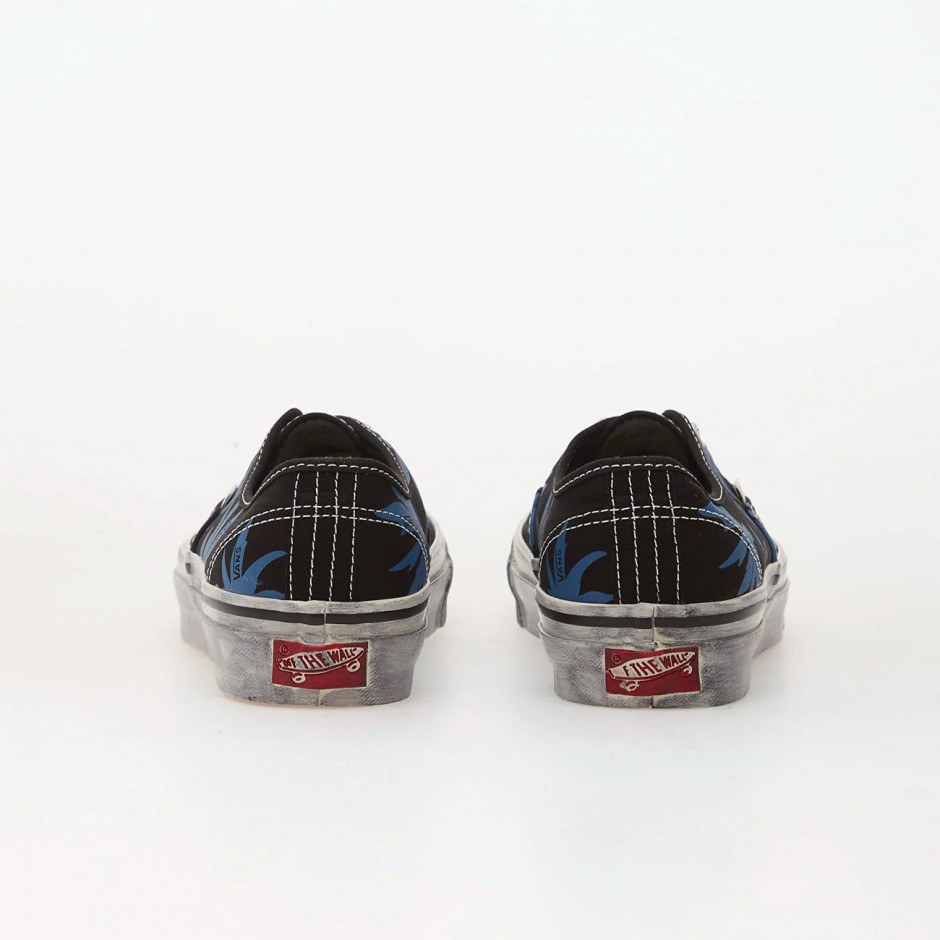 Unisex Sneakers Μαύρα - Vans Premium Authentic