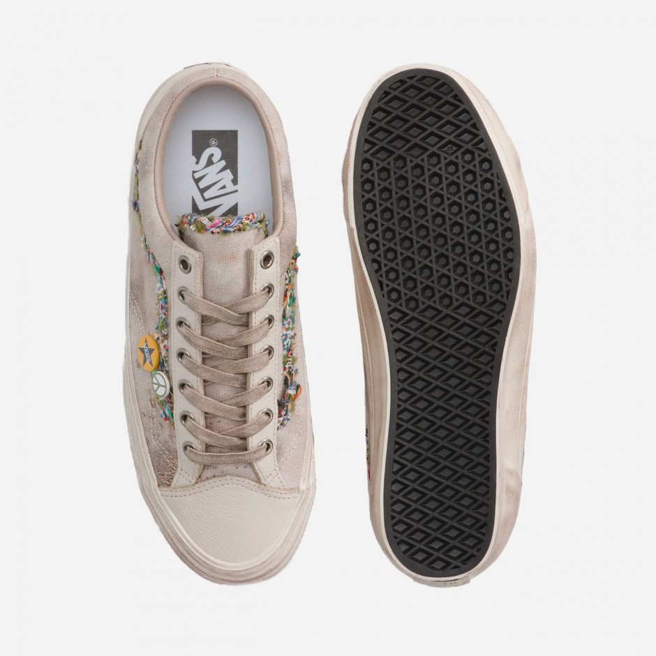 Unisex Sneakers Εκρού - Vans Premium Old Skool 36 Souvenir