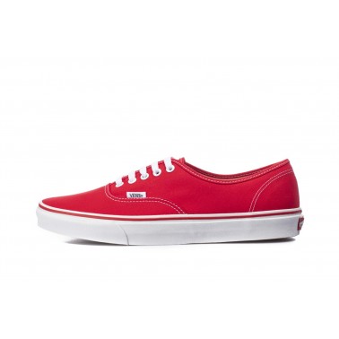 Unisex Sneakers Red - Vans Authentic