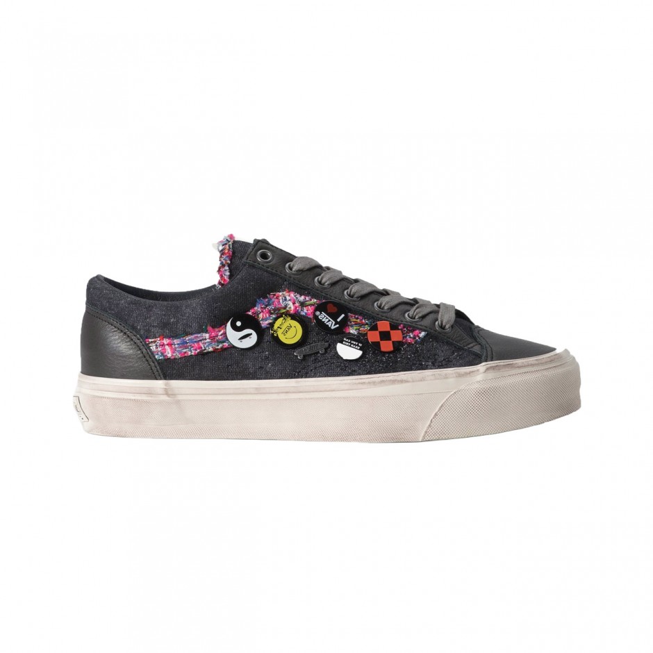 Unisex Sneakers Μαύρα - Vans Premium Old Skool 36 Souvenir