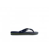 Unisex Σαγιονάρες Μπλε - Havaianas Brasil Logo Εικόνα 2