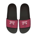 Unisex Παντόφλες Μαύρες - Islide Motto 2-Tone Chicago Bulls  Εικόνα 