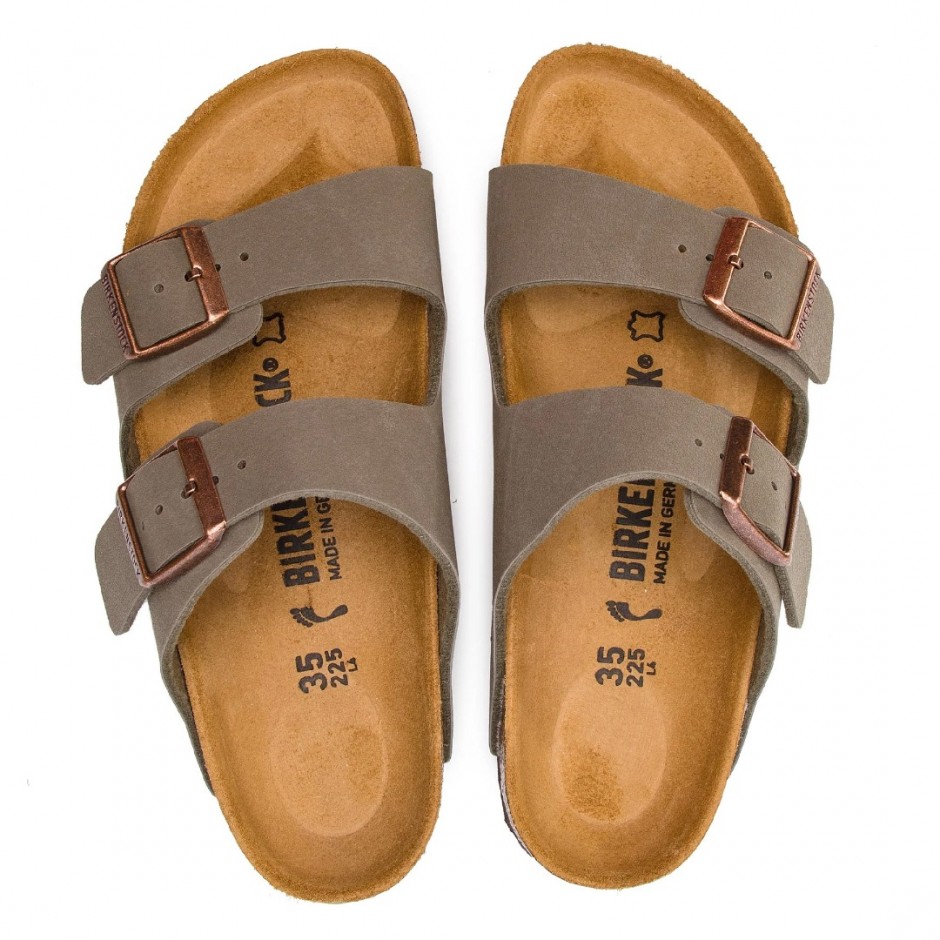 BIRKENSTOCK ARIZONA 151213-STONE Grey