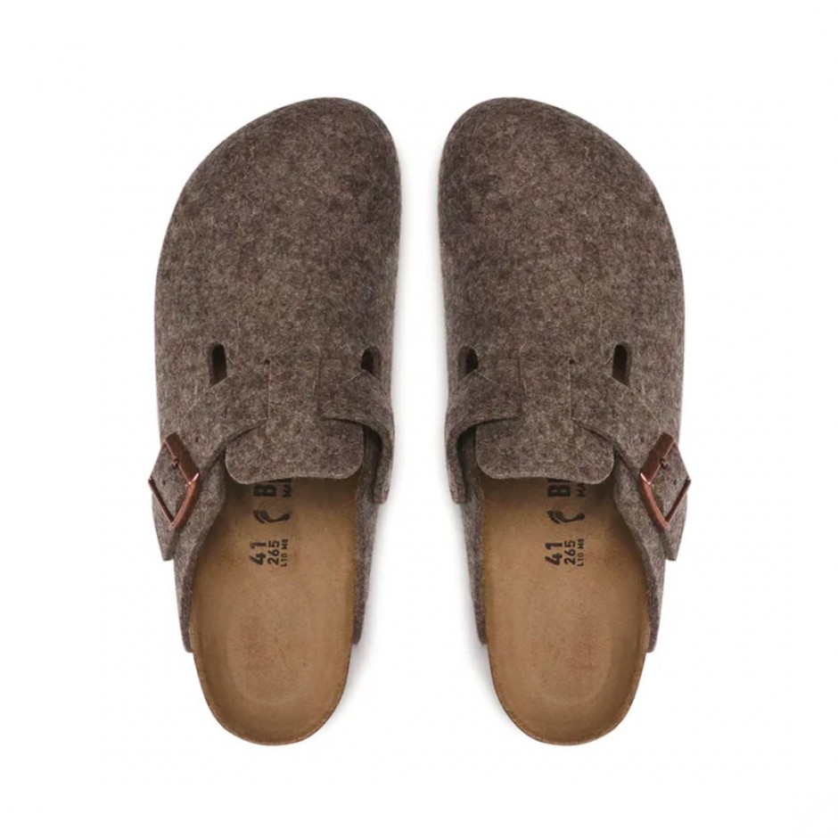 BIRKENSTOCK BOSTON 160583-COCOA Brown