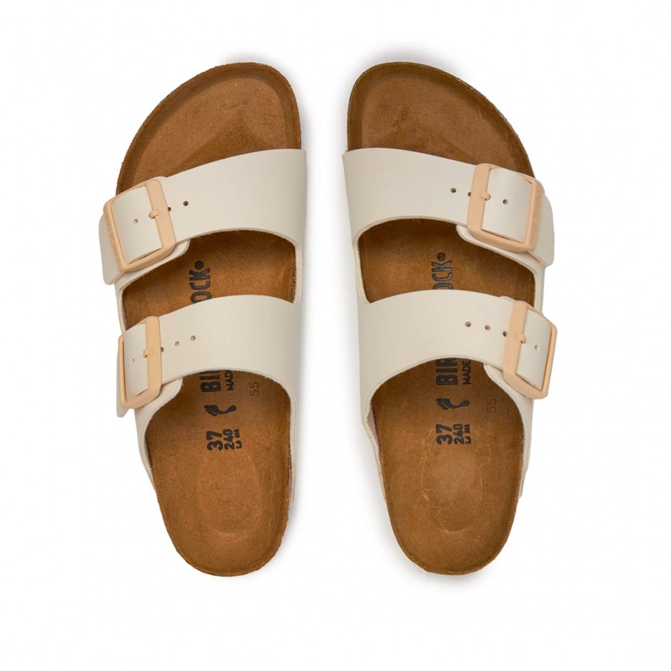 BIRKENSTOCK ARIZONA 1027339-EGGSHELL Ecru