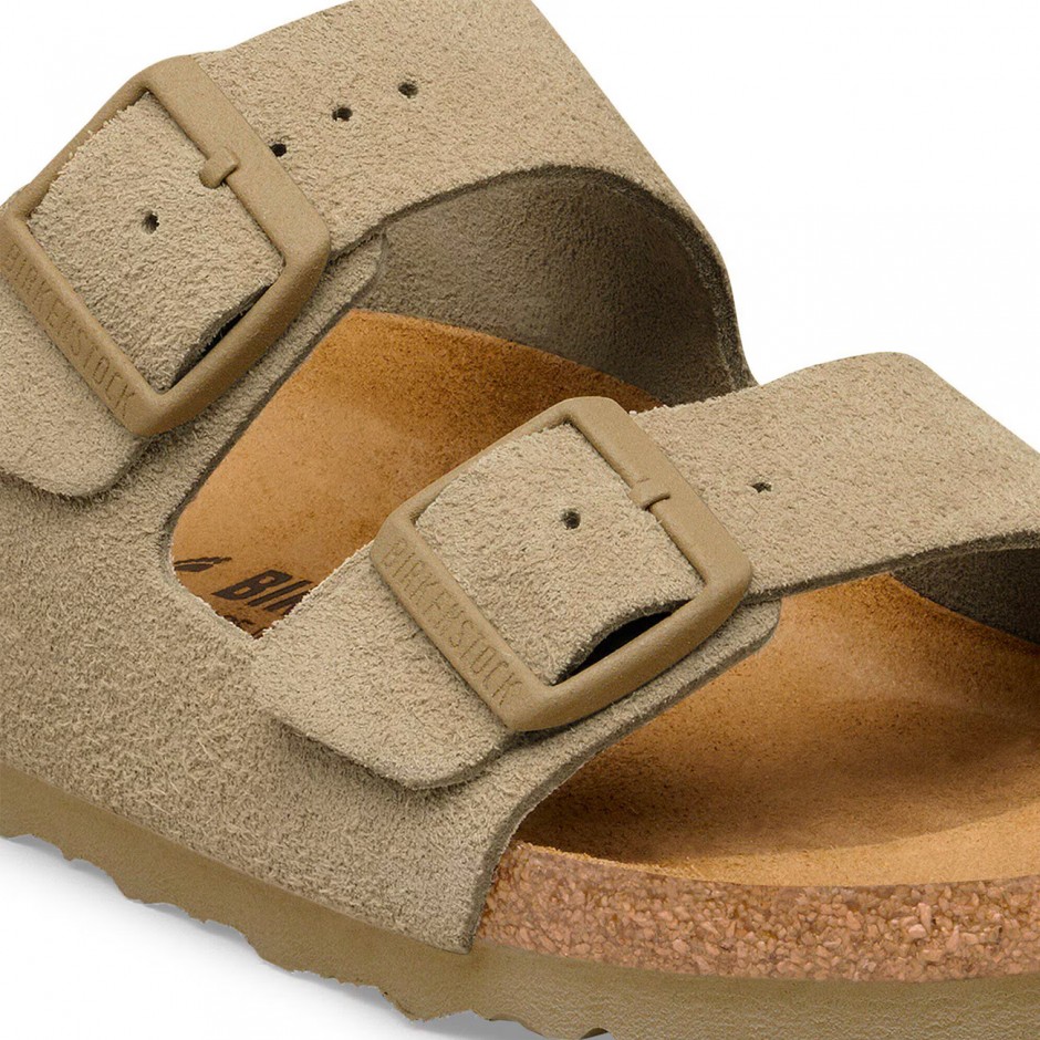 Unisex Sandals Khaki - Birkenstock Arizona