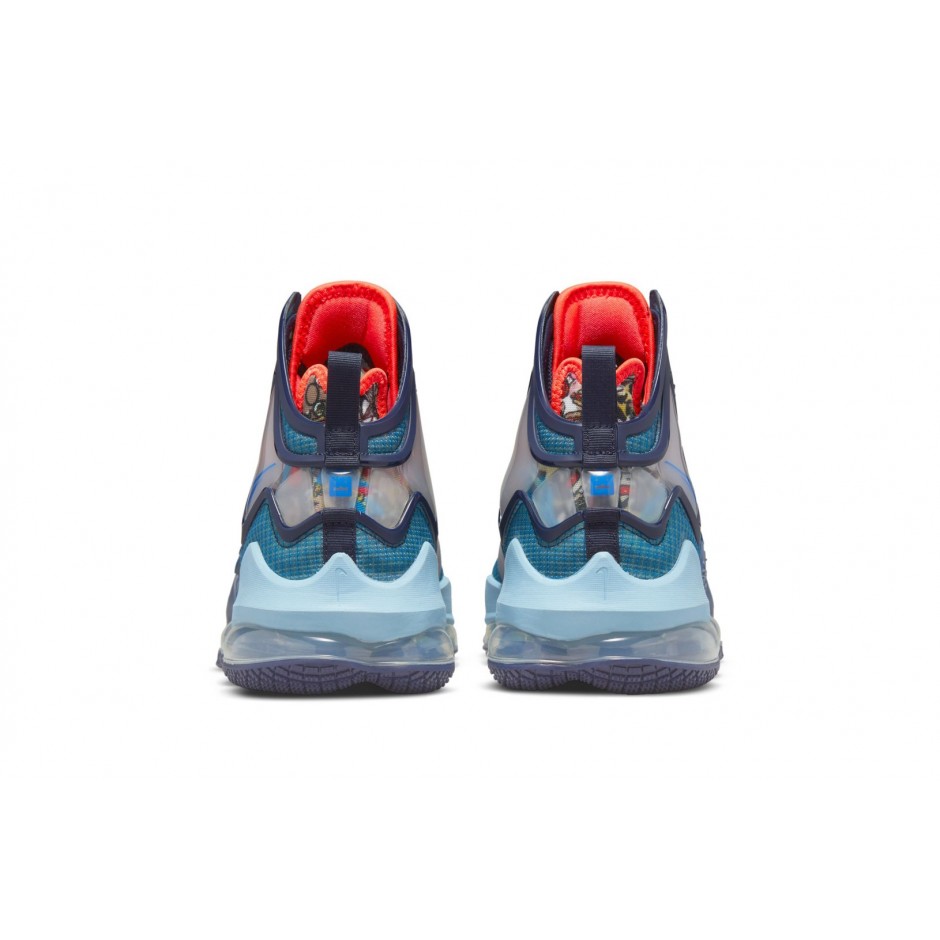 Ανδρικά Παπούτσια Μπάσκετ NIKE LEBRON 19 Μπλε CZ0203-400 