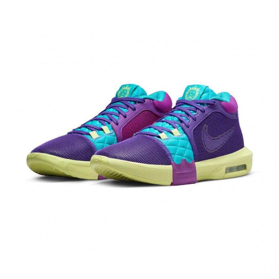 Nike LeBron Witness 8 Μωβ - Ανδρικά Παπούτσια Μπάσκετ