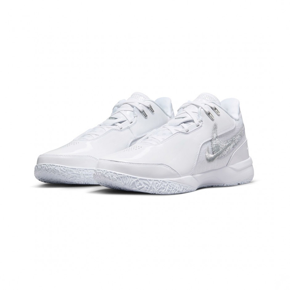 Ανδρικά Παπούτσια Μπάσκετ Λευκά - Nike LeBron NXXT Gen AMPD