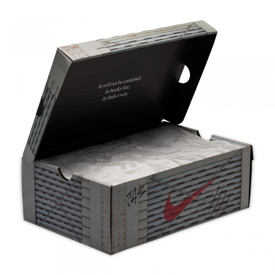 Ανδρικά Παπούτσια Μπάσκετ Ανθρακί - Nike Ja 3 'Raptor'