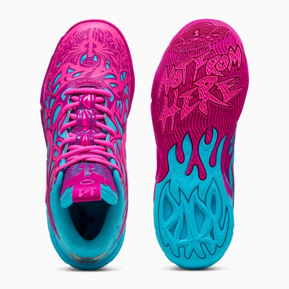 Ανδρικά Παπούτσια Μπάσκετ Πολύχρωμα - Puma MB.04 Iridescent