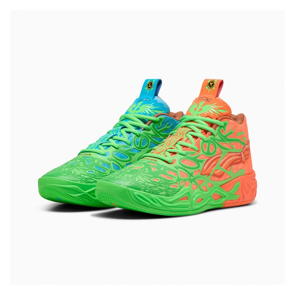 Ανδρικά Παπούτσια Μπάσκετ Πολύχρωμα - PUMA LaMelo Ball x TMNT MB.04 Leonardo & Michelangelo