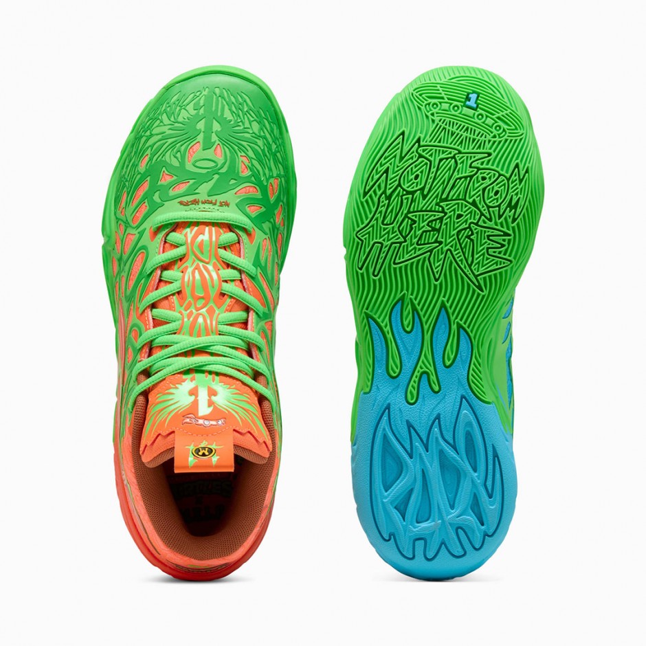 Ανδρικά Παπούτσια Μπάσκετ Πολύχρωμα - PUMA LaMelo Ball x TMNT MB.04 Leonardo & Michelangelo