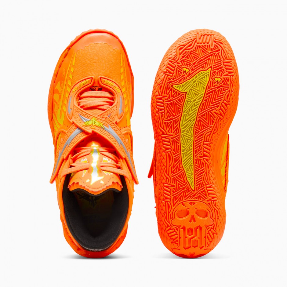 Ανδρικά Παπούτσια Μπάσκετ Πορτοκαλί - PUMA MB.05 Fast & Furious LA