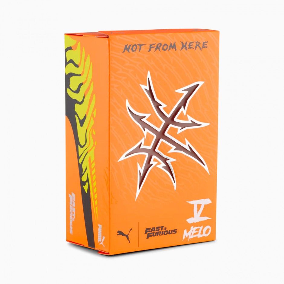 Ανδρικά Παπούτσια Μπάσκετ Πορτοκαλί - PUMA MB.05 Fast & Furious LA