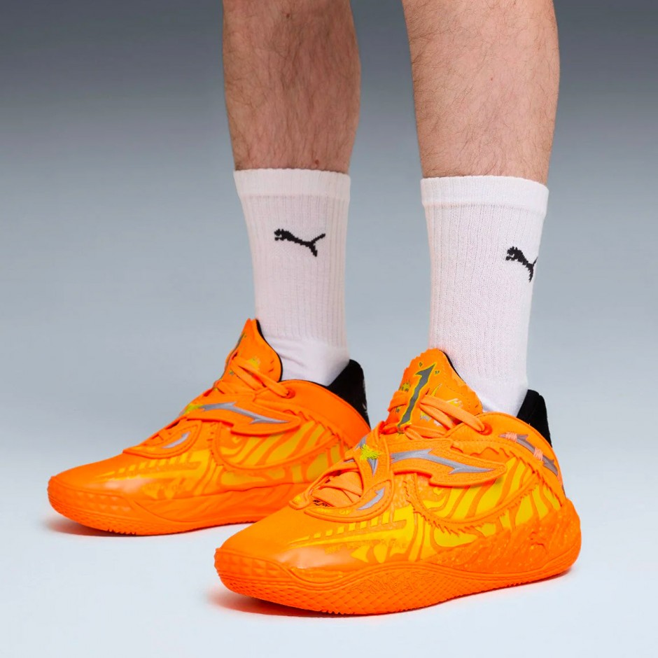 Ανδρικά Παπούτσια Μπάσκετ Πορτοκαλί - PUMA MB.05 Fast & Furious LA