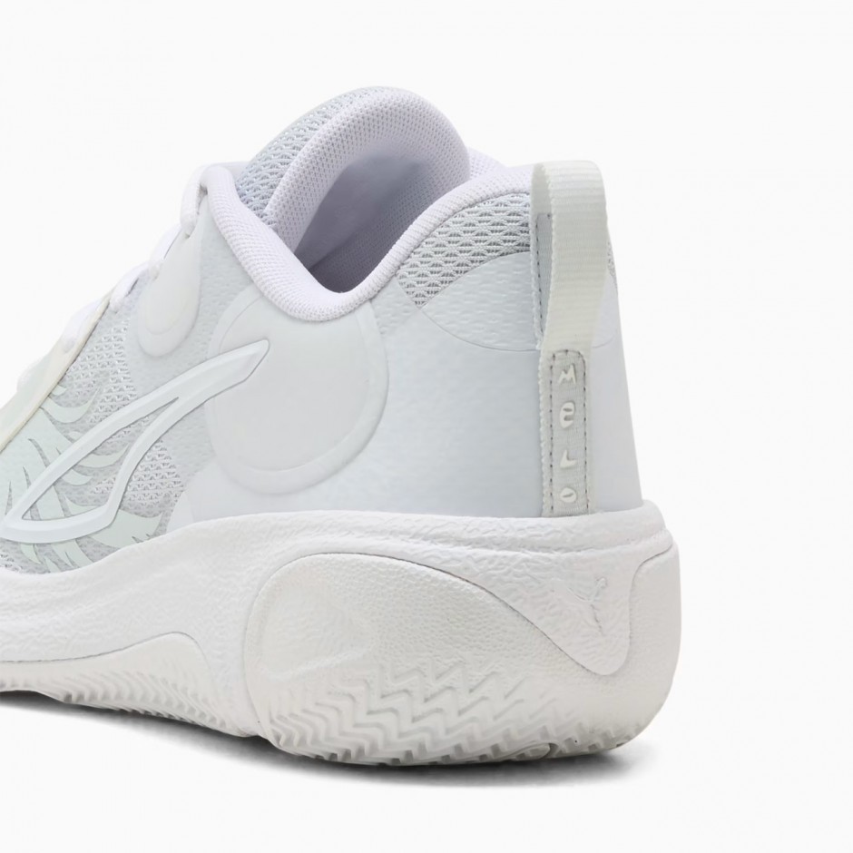 Ανδρικά Παπούτσια Μπάσκετ Λευκά - PUMA MB World.01
