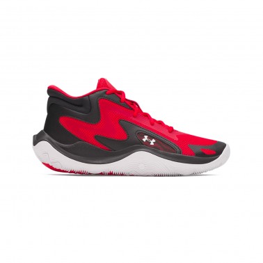 Ανδρικά Παπούτσια Μπάσκετ Κόκκινα - Under Armour Jet '25