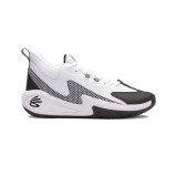 Ανδρικά Παπούτσια Μπάσκετ Λευκά - Under Armour Curry 3Z 25 Εικόνα 