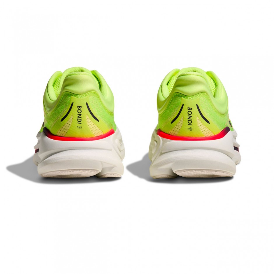 Men's Running Shoes Lime - HOKA ONE ONE Bondi 9