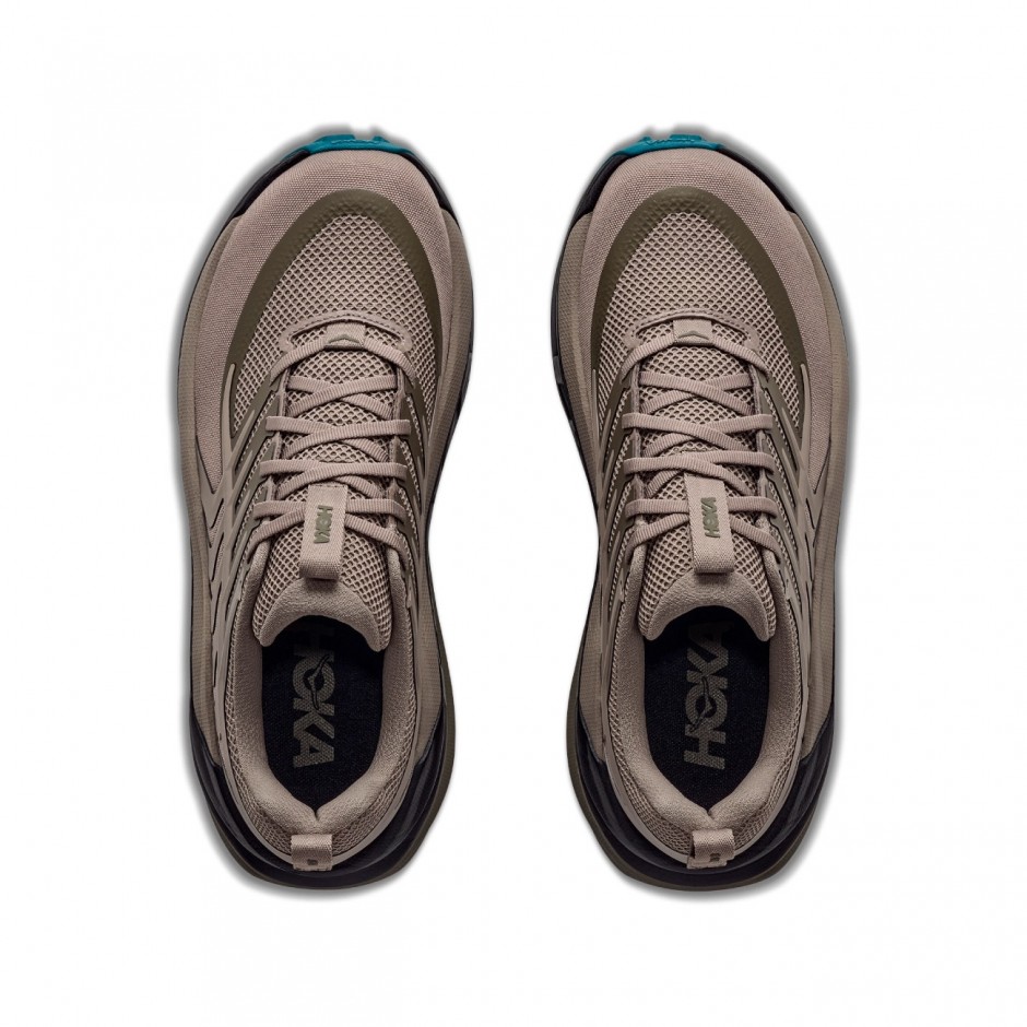 Men's Trail Running Shoes Beige - HOKA ONE ONE Stinson 8