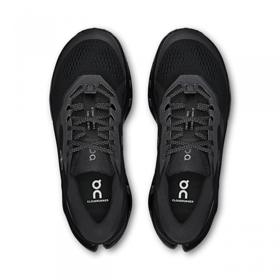 Ανδρικά Running Παπούτσια Μαύρα - On Cloudrunner 3