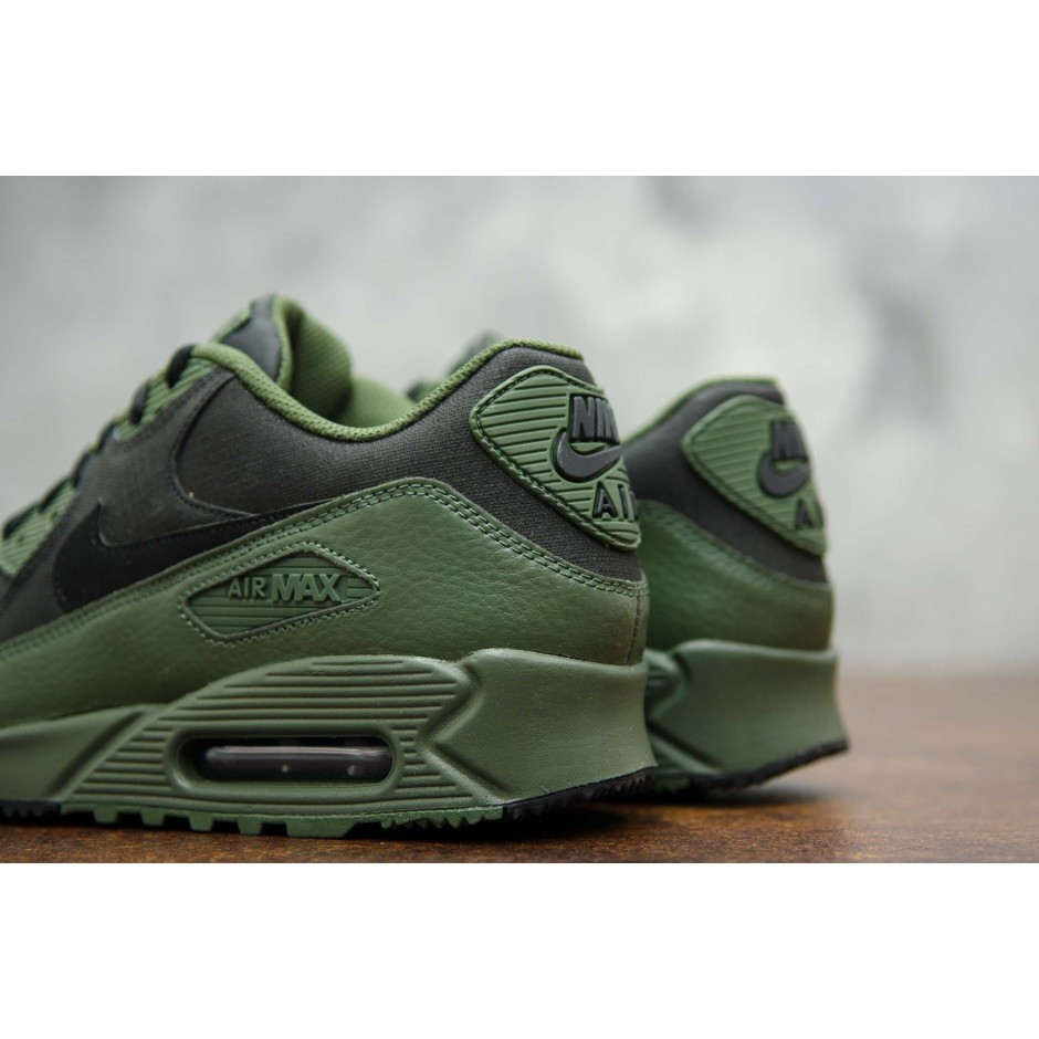 nike air max 90 winter premium carbon green