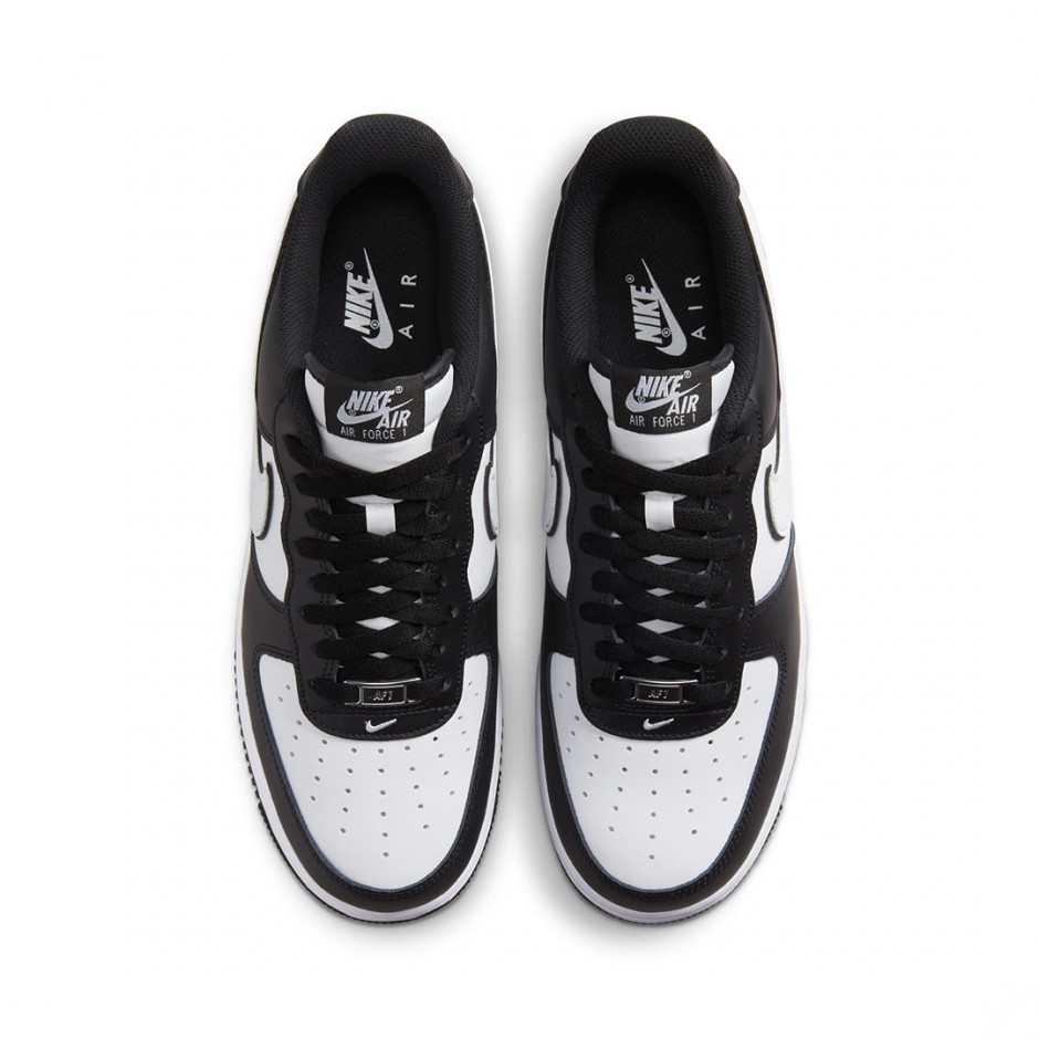 Ανδρικά Sneakers Λευκά-Μαύρα - Nike Air Force 1 '07