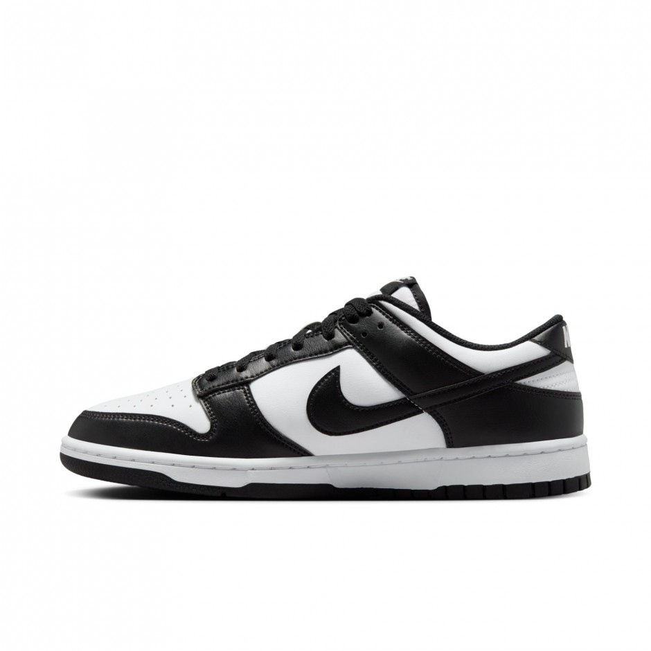 Men's Sneakers White-Black - Nike Dunk Low Retro