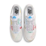 Ανδρικά Sneakers Λευκά - Nike Air Force 1 '07 LV8 Εικόνα 5