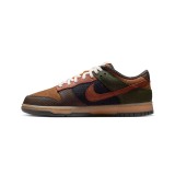 Ανδρικά Sneakers Καφέ - Nike Dunk Low Retro Premium Εικόνα 0