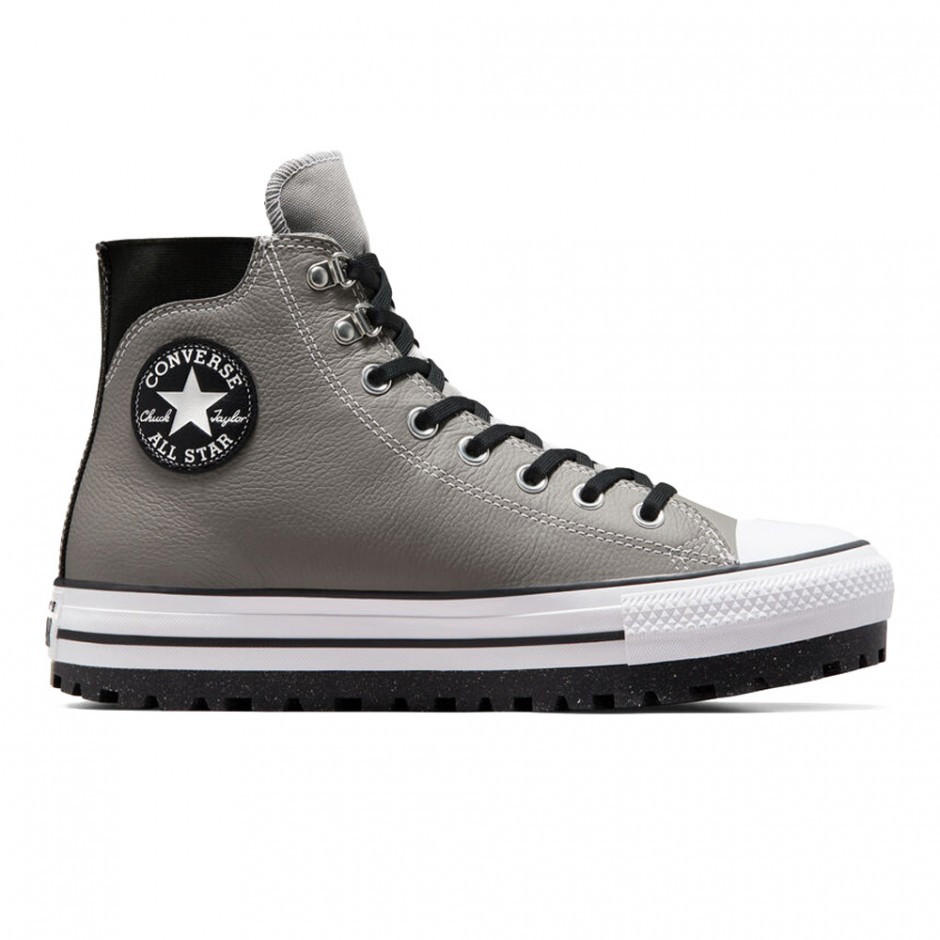 Converse Chuck Taylor All Star City Trek Waterproof Boot Ανθρακί - Ανδρικά Sneakers Μποτάκια