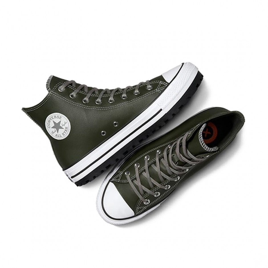 Ανδρικά Sneakers Πράσινα - Converse Chuck Taylor All Star City Trek