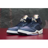 Air Jordan 5 Retro "BRONZE TONGUE" 136027-416 Μπλε Εικόνα 0