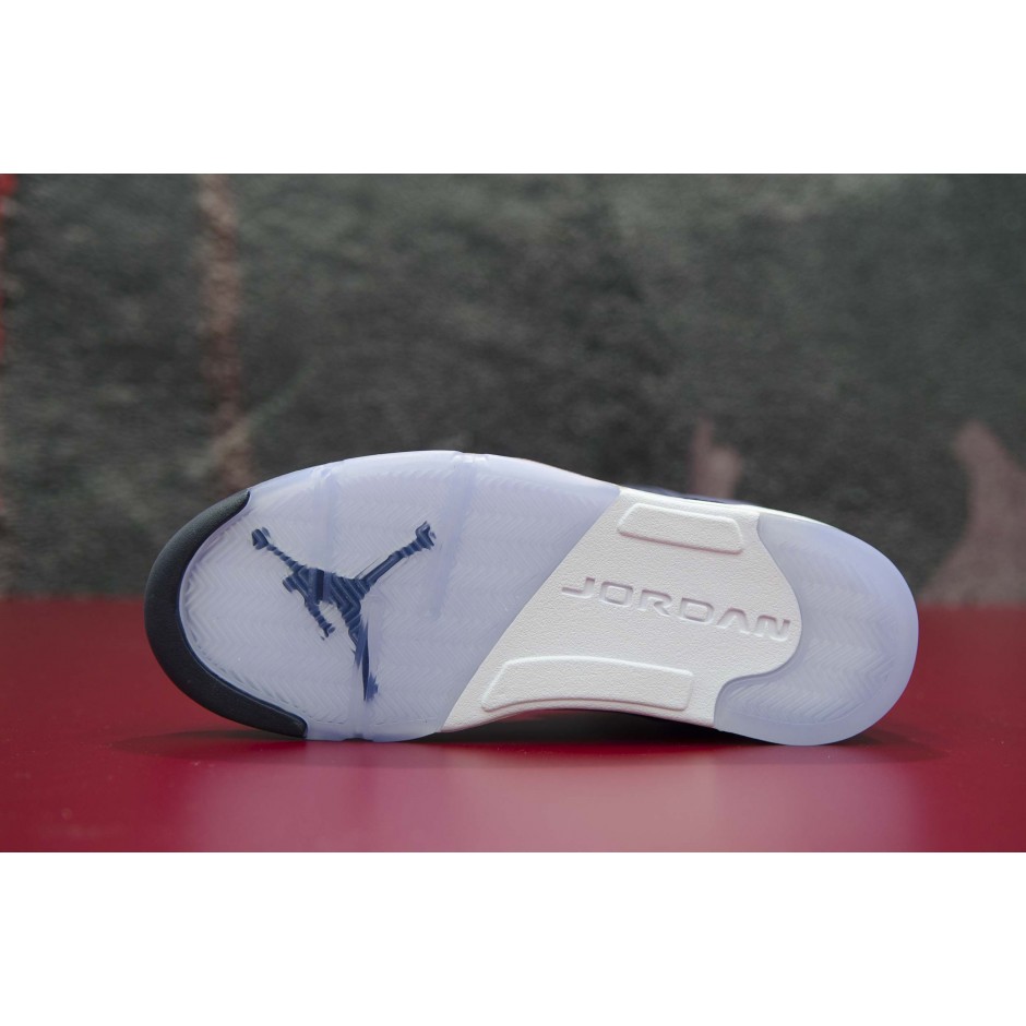 Air Jordan 5 Retro "BRONZE TONGUE" 136027-416 Μπλε
