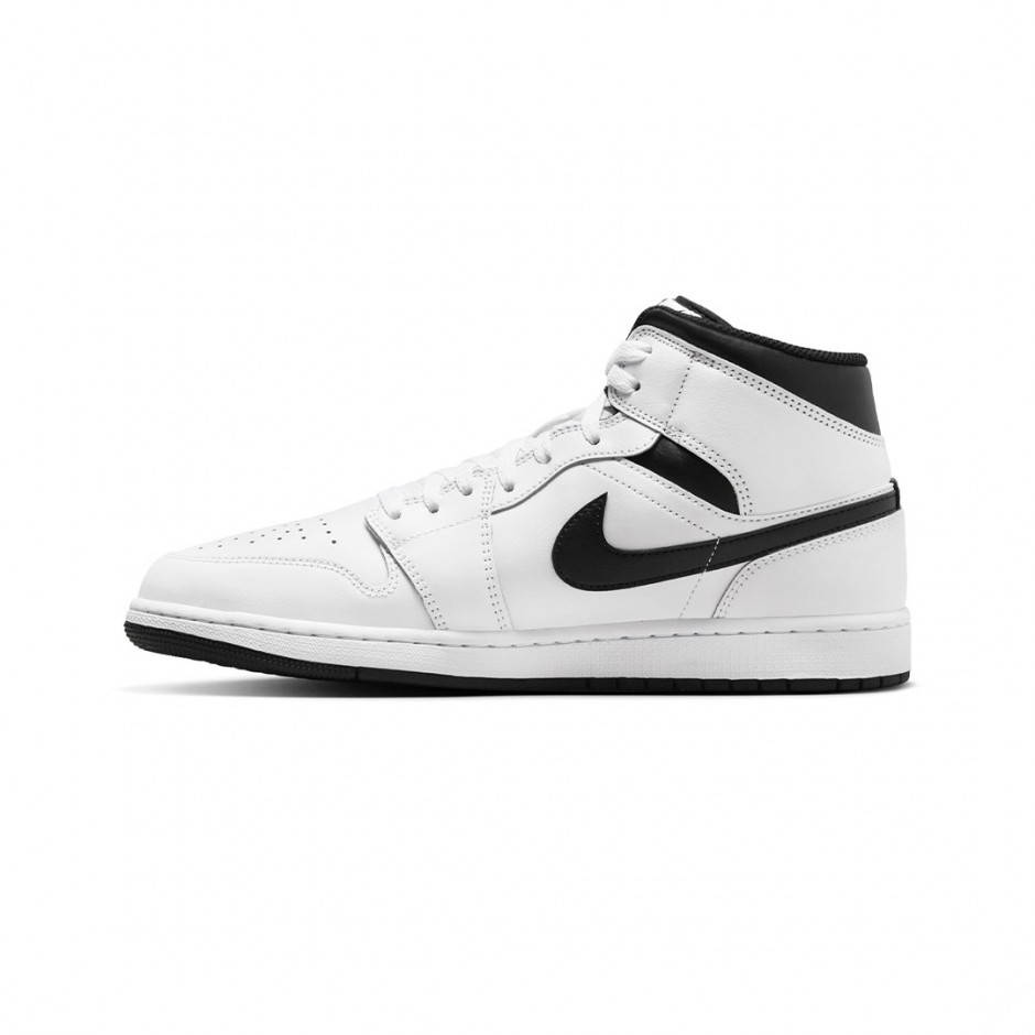 Ανδρικά Sneakers Λευκά - Jordan Air 1 Mid