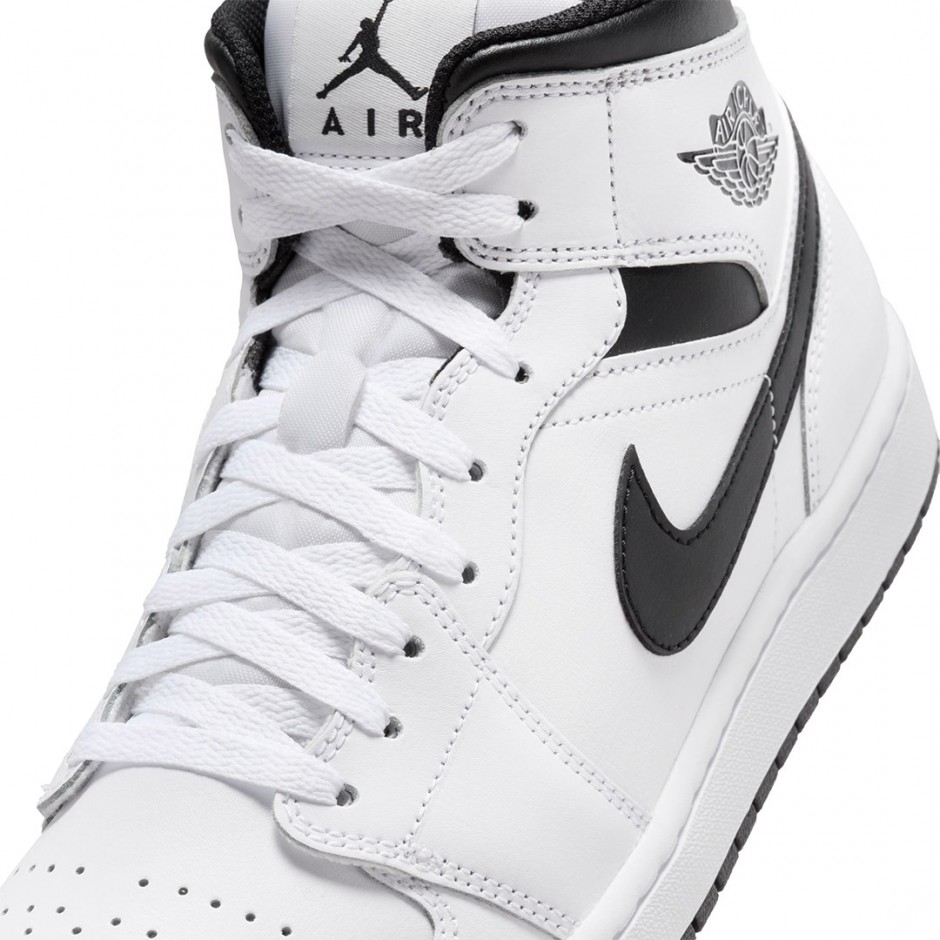 Ανδρικά Sneakers Λευκά - Jordan Air 1 Mid