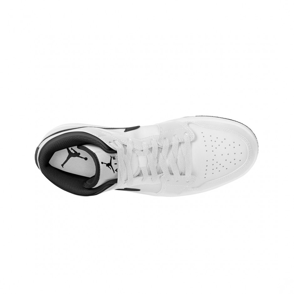 Ανδρικά Sneakers Λευκά - Jordan Air 1 Mid