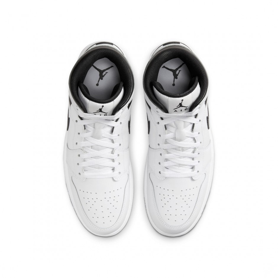 Ανδρικά Sneakers Λευκά - Jordan Air 1 Mid
