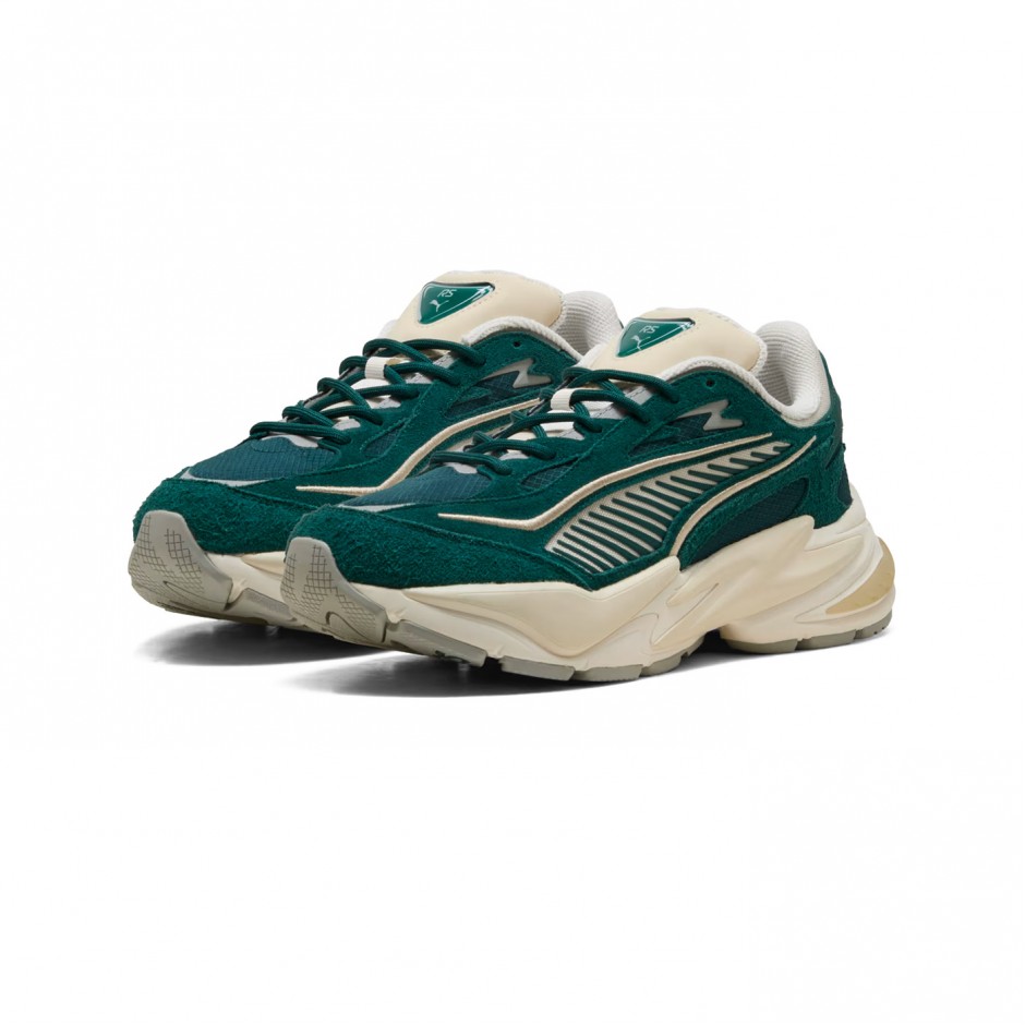 Ανδρικά Sneakers Κυπαρισσί - PUMA RS-25 Surge Hairy Suede